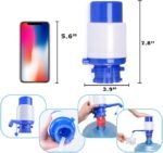 Water Bottles Pump Blue Manual Hand Pressure xiph trade product