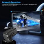 HY320 Mini Portable Auto Keystone Projector xiph trade product