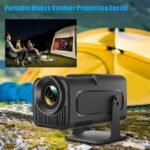 HY320 Mini Portable Auto Keystone Projector xiph trade product