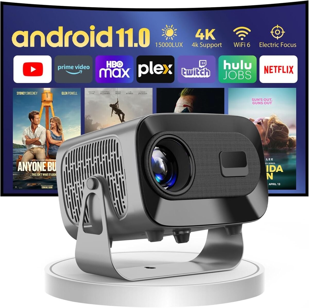 Projector [ Android 11.0/Electric focus] xiph trade product
